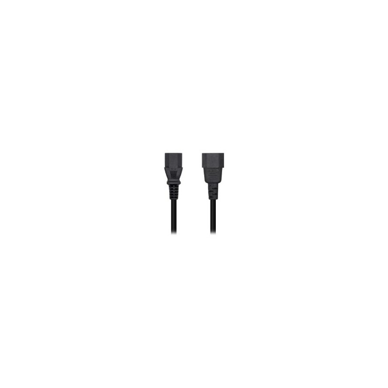 Cable CPU AISENS C13/M a C14/H 3m Negro (A132-0466)