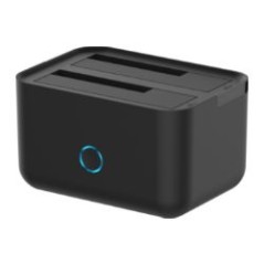 Docking AISENS Sata2.5"/3.5" a Usb Negro (ASDS-D01B)