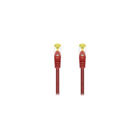 Latiguillo AISENS RJ45 Cat.7 SFTP 50cm Rojo (A146-0469)