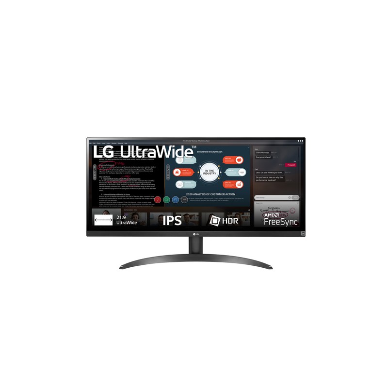 Monitor LG 29" IPS UltraWide FHD HDMI Negro (29WP500-B)