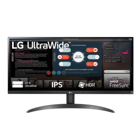 Monitor LG 29" IPS UltraWide FHD HDMI Negro (29WP500-B)