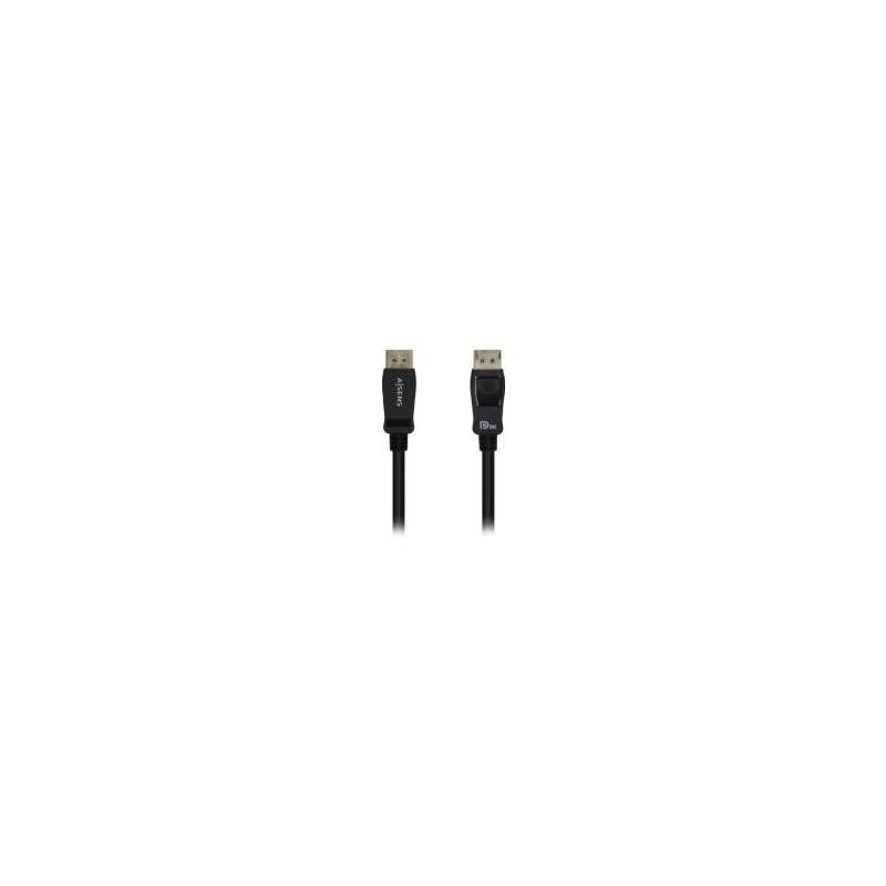 Cable AISENS DP/M a DP/M 0.5m Negro (A149-0430) Cable AISENS DP/M a DP/M 0.5m Negro (A149-0430)