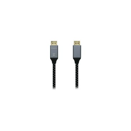 Cable AISENS DP/M a DP/M 3m Gris/Negro (A149-0438)