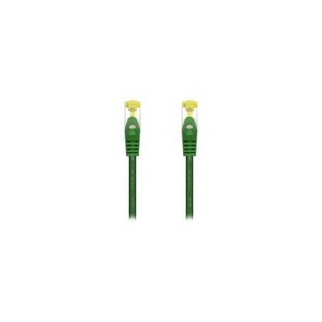 Latiguillo AISENS RJ45 Cat.7 SFTP 1m Verde (A146-0482)