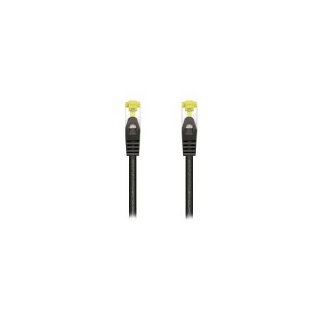 Latiguillo AISENS RJ45 Cat.7 SFTP 1m Negro (A146-0487)