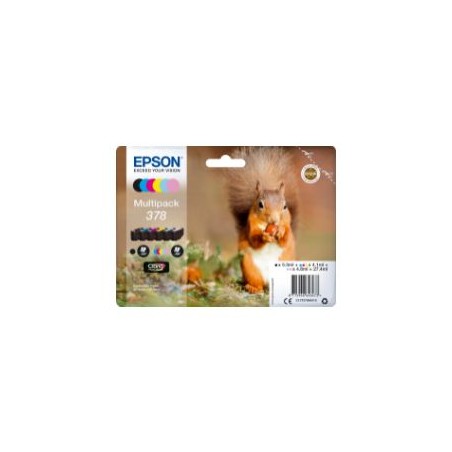 Tinta Epson 378 Pack 6 Colores (C13T37884010)