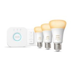 Kit Philips 3 Bombillas E27 + Hue Bridge (929002468403)