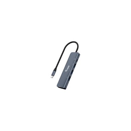 Adaptador EQUIP USB-C a HDMI/USB-A/USB-C PD (EQ133487)