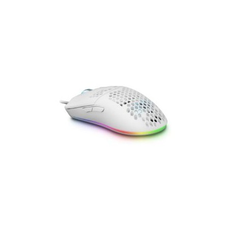 Ratón Mars Gaming RGB USB-A 12400dpi Blanco (MMAXW)