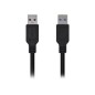Cable AISENS USB-A/M a USB-A/M 1m Negro (A105-0446)