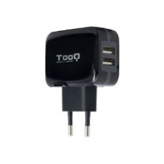 Cargador de Pared TooQ 12W 1USB-A 2.0 Negro (TQWC-1S01)