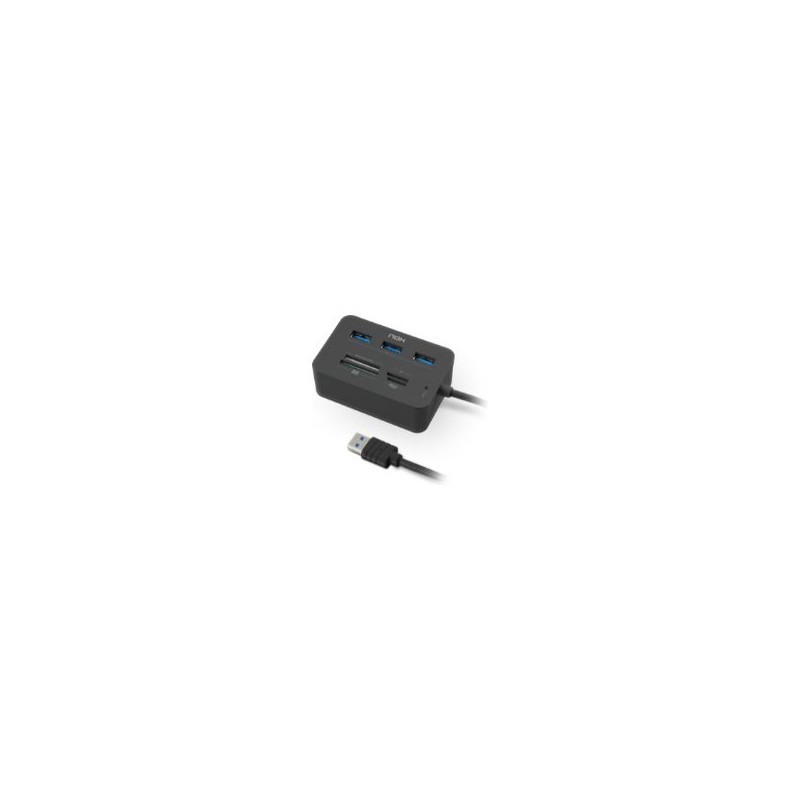 Lector de Tarjetas NOX USB-A 3.0 Negro (NXLITERDRONE)