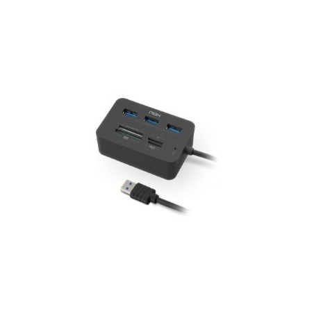 Lector de Tarjetas NOX USB-A 3.0 Negro (NXLITERDRONE)