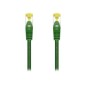 Latiguillo AISENS RJ45 Cat7 SFTP 25cm Verde (A146-0480)