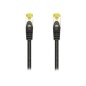 Latiguillo AISENS RJ45 Cat7 SFTP 50cm Negro (A146-0485)