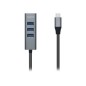 Hub AISENS USB-C 3.0 a 4xUSB-A 3.0 Gris (A109-0508) Hub AISENS USB-C 3.0 a 4xUSB-A 3.0 Gris (A109-0508)