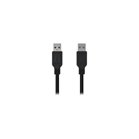 Cable AISENS USB-A/M a USB-A/M 3m Negro (A105-0448)