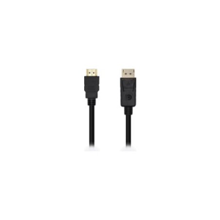 Cable AISENS DP/M a HDMI/M 1m Negro (A125-0459)