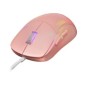 Ratón Mars Gaming Óptico RGB USB 32000dpi Rosa (MMPROP)