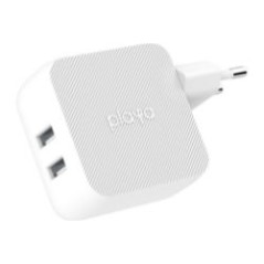 Cargador de Pared BELKIN 24W 2USB-A Blanco (PP0007VFC2)