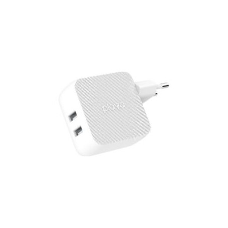 Cargador de Pared BELKIN 24W 2USB-A Blanco (PP0007VFC2)