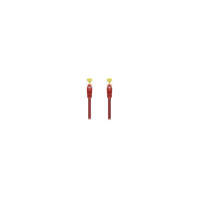 Latiguillo AISENS RJ45 Cat.7 SFTP 25cm Rojo (A146-0468)