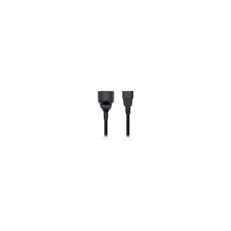 Cable AISENS C14/M a CEE7/H 25cm Negro (A132-0467) Cable AISENS C14/M a CEE7/H 25cm Negro (A132-0467)