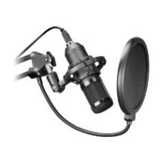 Micrófono Profesional Mars Gaming USB Negro (MMICPRO)