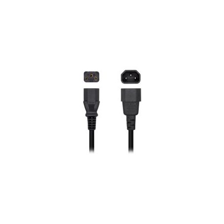 Cable CPU AISENS C13/H a C14/M 10m Negro (A132-0532)