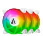 Ventilador Abysm Arclight ARGB Kit 3 Blanco (AB831105) Ventilador Abysm Arclight ARGB Kit 3 Blanco (AB831105)