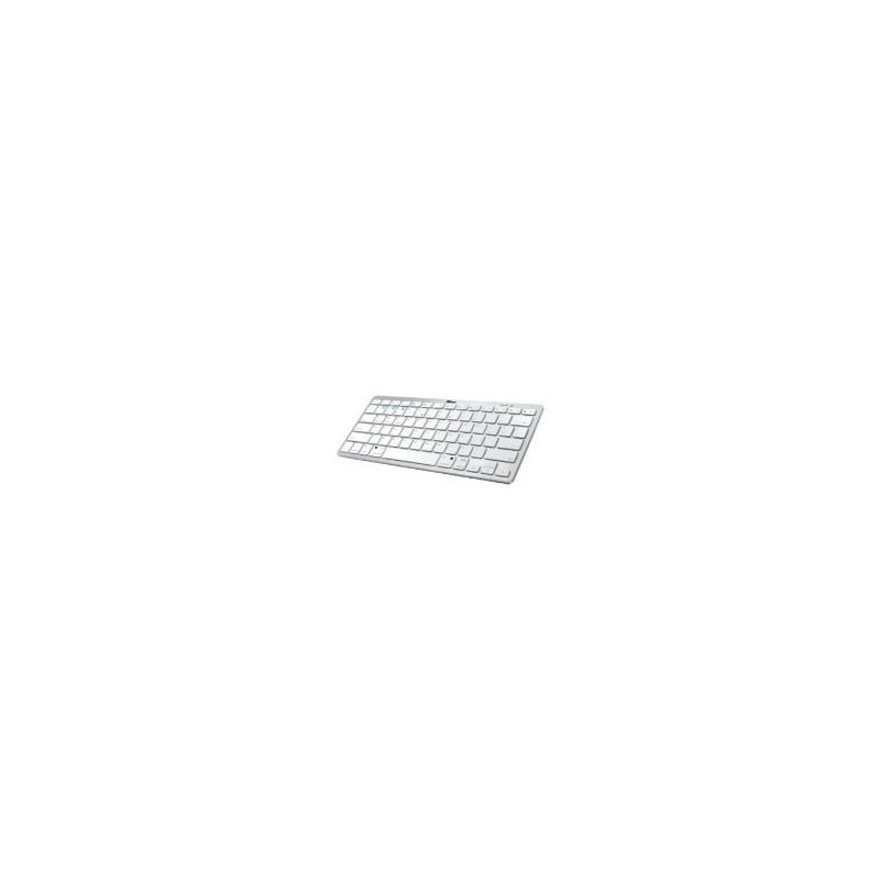 Teclado Trust Nado Ultrafino Wireless BT Plata (23748)