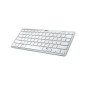 Teclado Trust Nado Ultrafino Wireless BT Plata (23748)