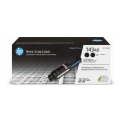 Toner HP 143A Neverstop Laser Pack 2 Negro (W1143AD)