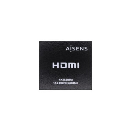 Splitter AISENS 4K UHD 3D 2xHDMI Out Negro (A123-0506)