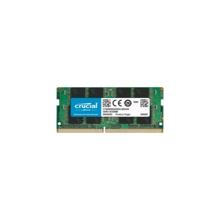 Módulo CRUCIAL DDR4 16Gb 3200MHz SODIMM (CT16G4SFRA32A)