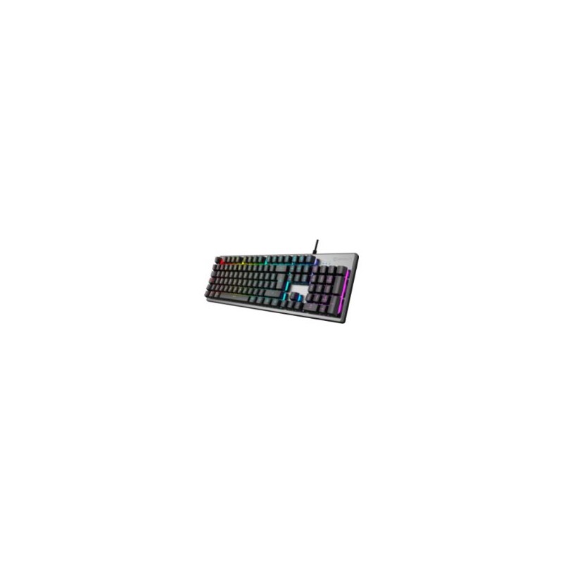Teclado Gaming UNYKA NOVA K244 RGB USB Gris (UK505449)