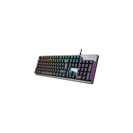 Teclado Gaming UNYKA NOVA K244 RGB USB Gris (UK505449)