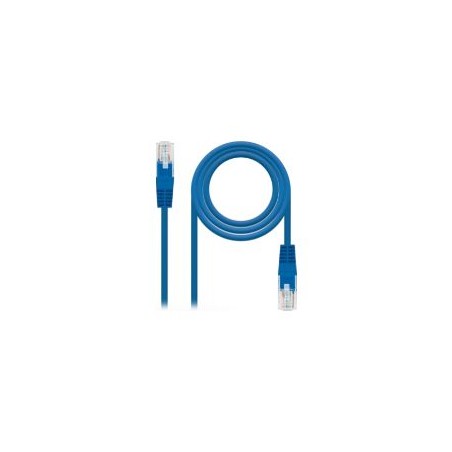 Latiguillo Nanocable Cat6 25cm Azul (10.20.0400-L25-BL)