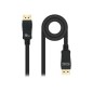 Nanocable DP/M a DP/M 0.5m Negro (10.15.2500)