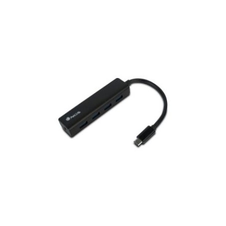 Hub NGS USB-C a 4xUSB-A 3.0 Negro (WONDERHUB4)