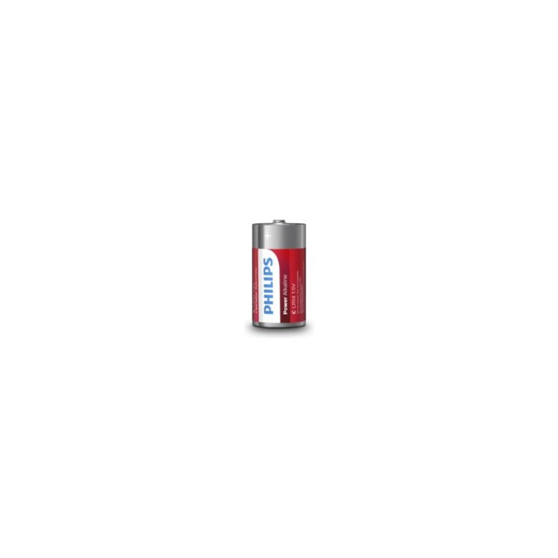 Pack 2 Pilas Philips Alcalinas C 1.5V (LR14P2B/10)