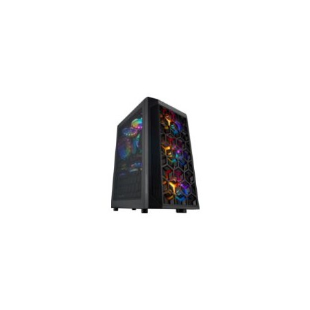 Caja Mars Gaming FRGB mATX Mini-ITX Negra (MCMESH)