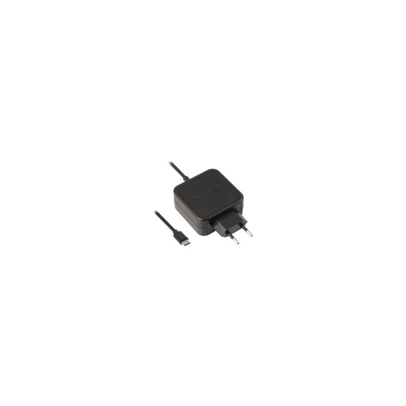 Cargador Pared NGS 45W Cable USB-C Negro (W-45WTYPEC)
