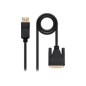 Nanocable DP/M a DVI/M 1m Negro (10.15.4501)