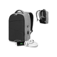 Mochila SUBBLIM Secure V2 AP 15.6" Gris (SUBBP-3SA1100)