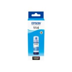 Botella Tinta Epson EcoTank 114 Cian 70ml (C13T07B240)