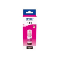 Botella de Tinta Epson 114 Magenta 70ml (C13T07B340)