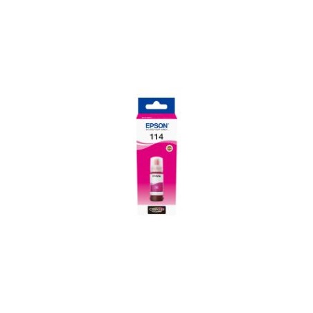 Botella de Tinta Epson 114 Magenta 70ml (C13T07B340)