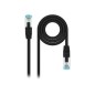 Latiguillo Nanocable Cat7 30cm Negro(10.20.1700-L30-BK)