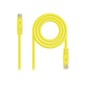 Latiguillo Nanocable Cat6a 30cm Amaril(10.20.1800-L30Y)